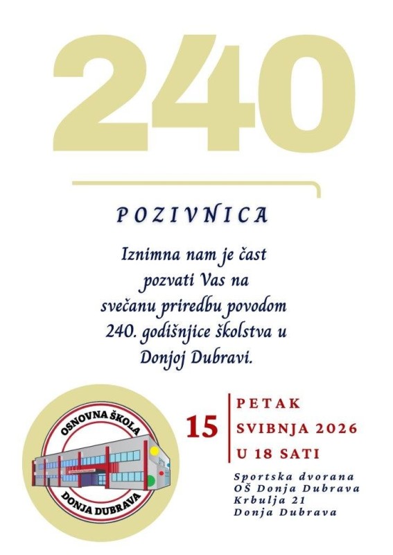 foto/240 godina školstva  pozivnica